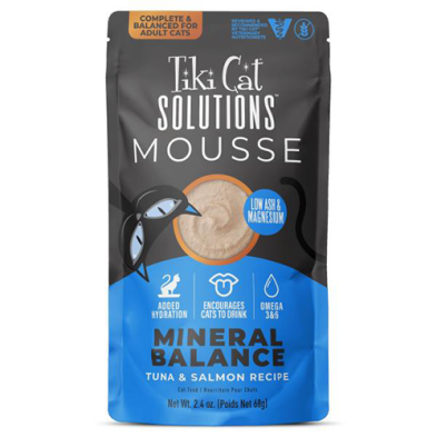Tiki Cat Mineral Balance Tuna & Salmon Mousse Recipe 2.4oz
