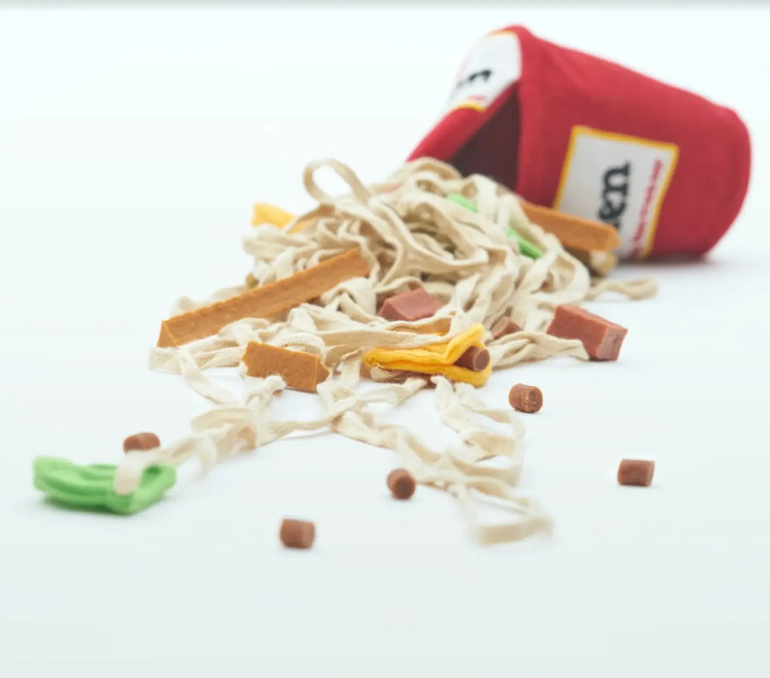 Howlpot Ramen Noodle Cup Nosework Chew Toy