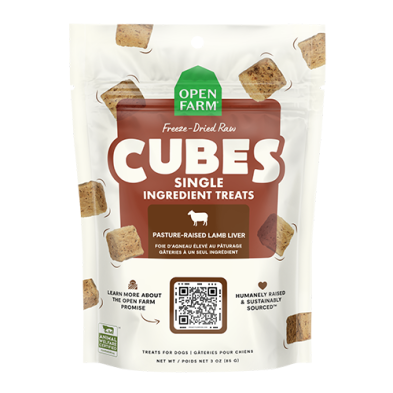 Open Farm Copy of Freeze-Dried Raw Single Ingredient Treat Cubes Chicken  3oz