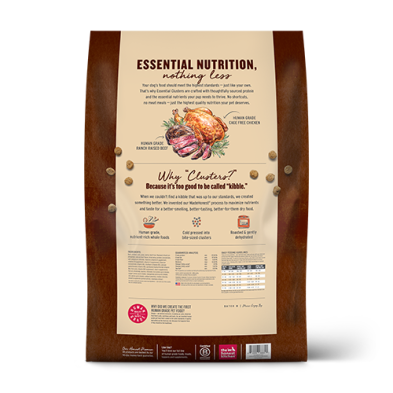The Honest Kitchen Essential Clusters Whole Grain Beef & Chicken Recipe for Dogs 20lb