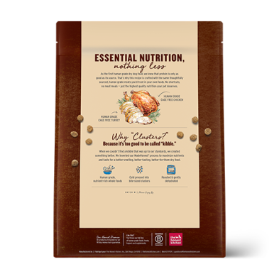 The Honest Kitchen Essential Clusters Whole Grain Turkey & Chicken Recipe for Dogs 5lb