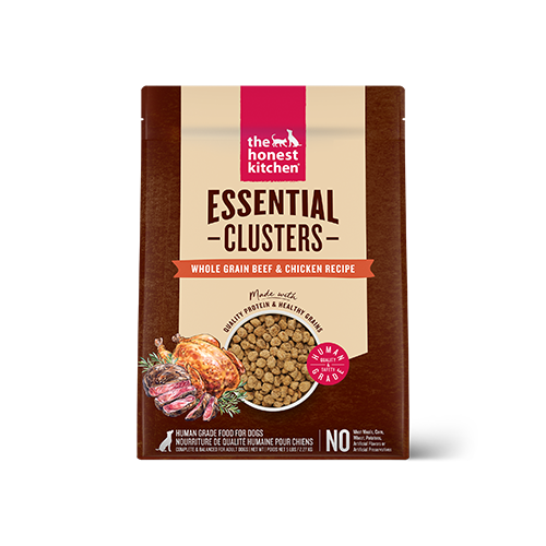 The Honest Kitchen Essential Clusters Whole Grain Beef & Chicken Recipe for Dogs 5lb