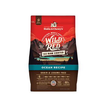 Stella & Chewy's Wild Red Freeze Dried Raw Coated Ocean Recipe Grain & Legume Free Dry Dog Food 3.5lb