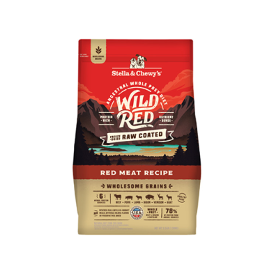 Stella & Chewy's Copy of Wild Red Freeze Dried Raw Coated Prairie Recipe Wholesome Grains Dry Dog Food 3.5lb