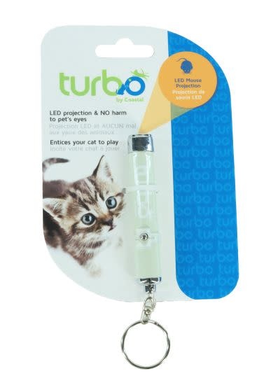 turbo LED Pointer Wand Cat Toy, Mouse Light Cat 1pc