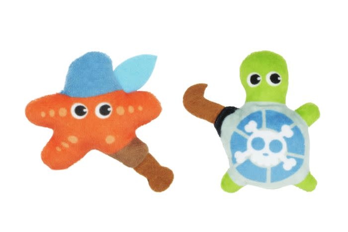 Bud'Z Pirate Star & Turtle Duo Cat 3in 1pc
