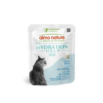 Almo Nature Hqs Hydration Help Cat - Goat Milk 2 Boxes Of 12x50gr