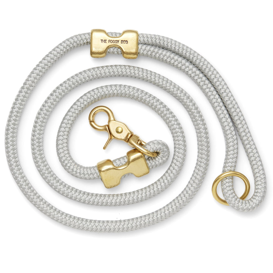 The Foggy Dog Dove Marine Rope Dog Leash 5 ft