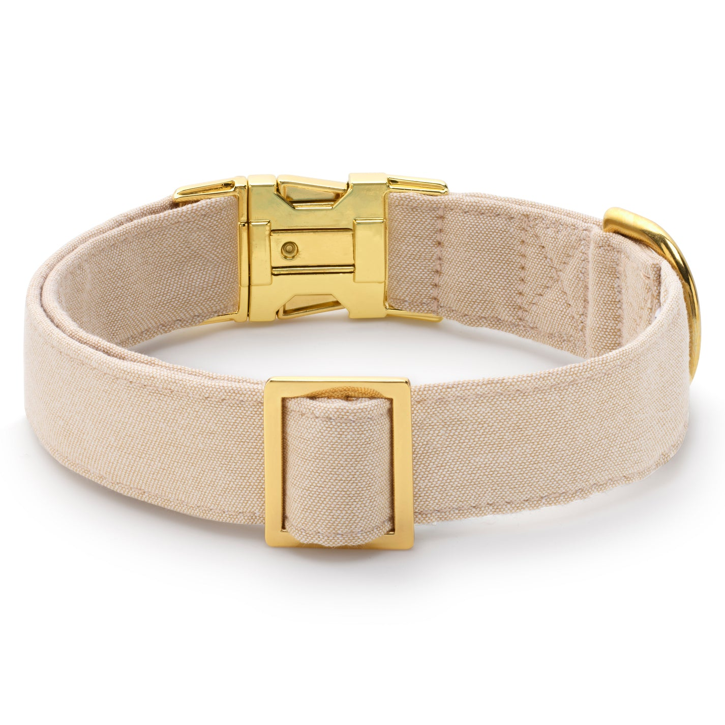 The Foggy Dog Flax Dog Collar