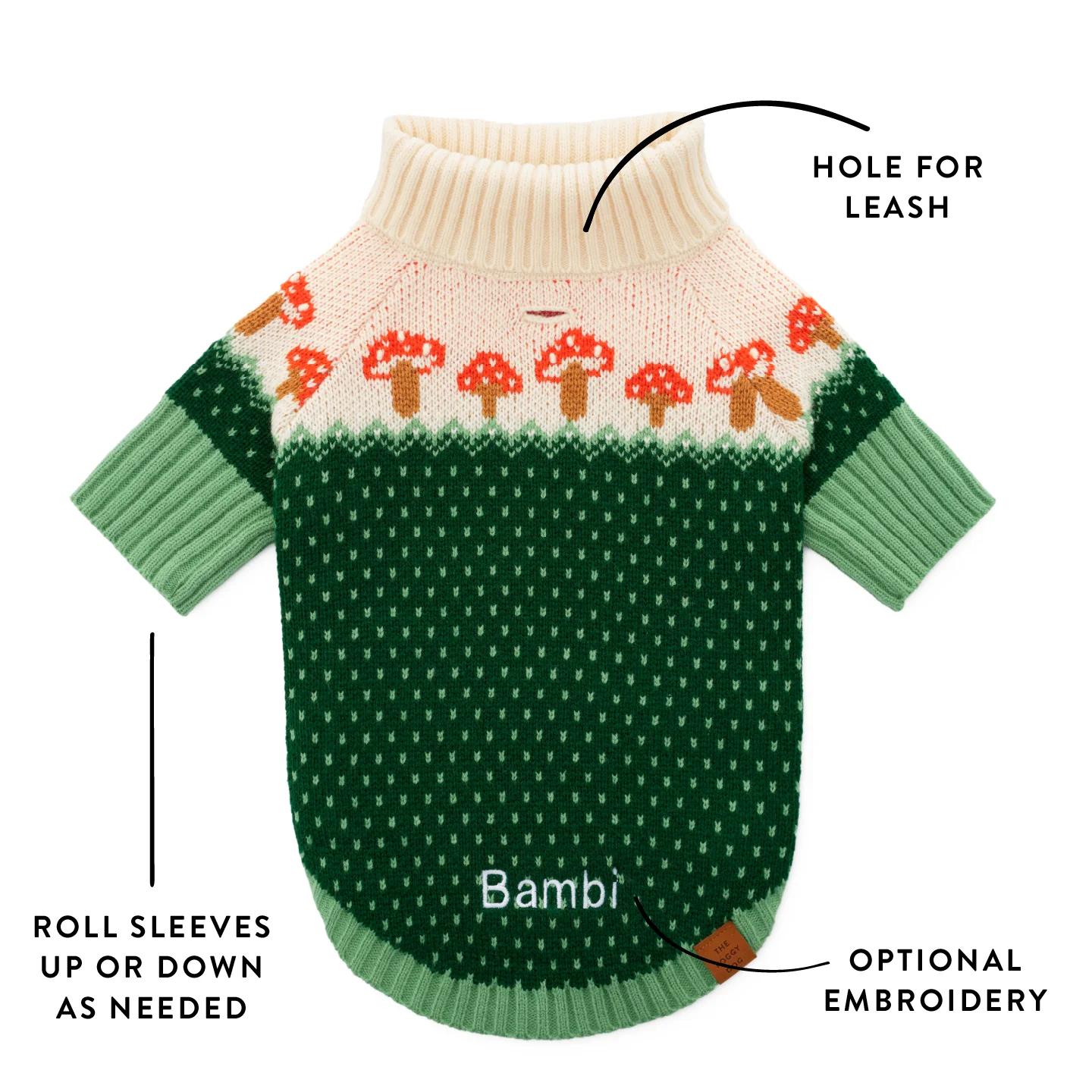 The Foggy Dog Toadstool Sweater