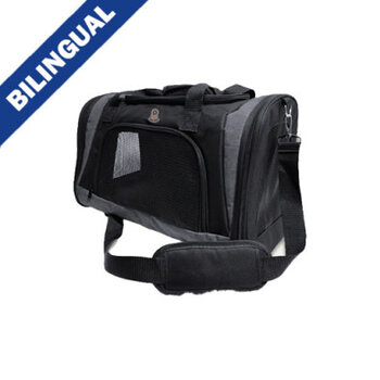 goo-eez Premium Travel Carrier for Pets Grey