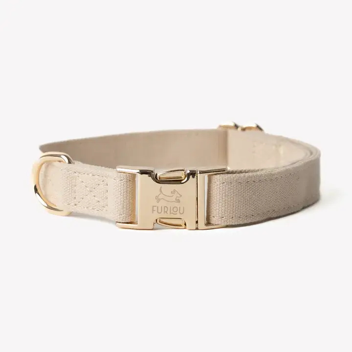 Furlou Furlou Canvas Dog Collar