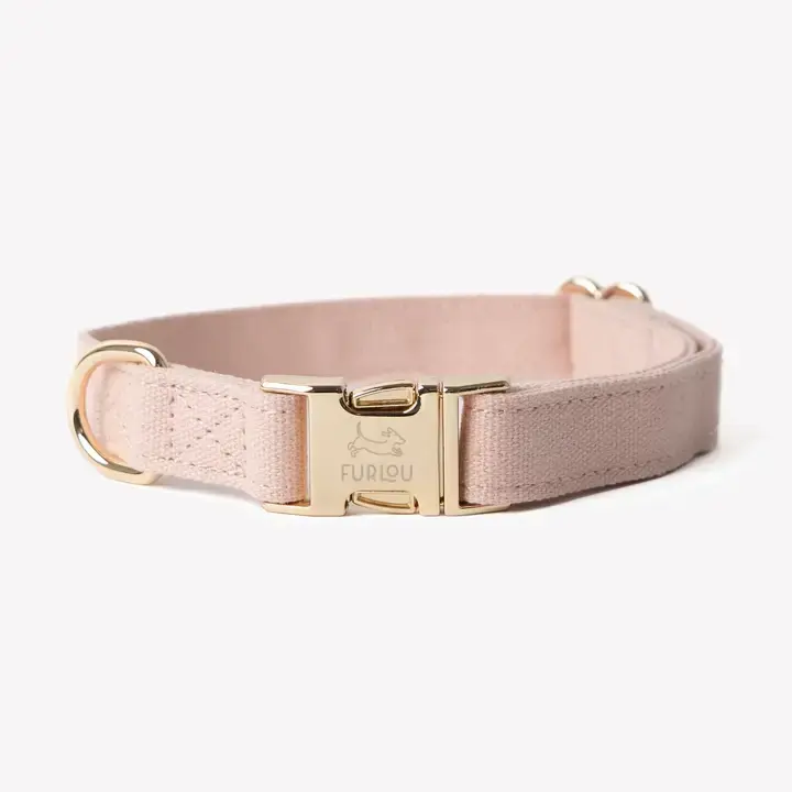 Furlou Furlou Canvas Dog Collar