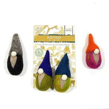 Dharma Dog Karma Cat Gnomes Set of 2