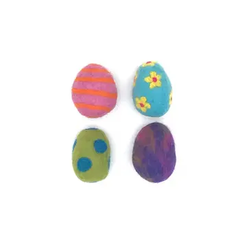 Dharma Dog Karma Cat Mini Easter Egg Scratcher Toy
