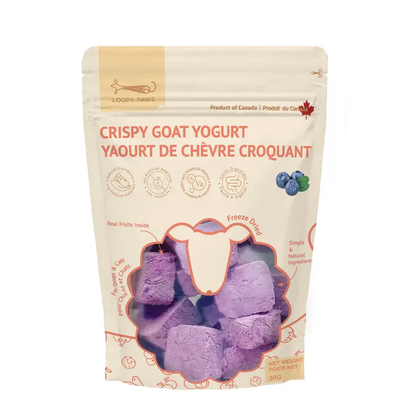 Loopy Paws Crispy Goat Yogurt Chunk