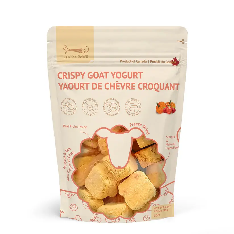 Loopy Paws Crispy Goat Yogurt Chunk