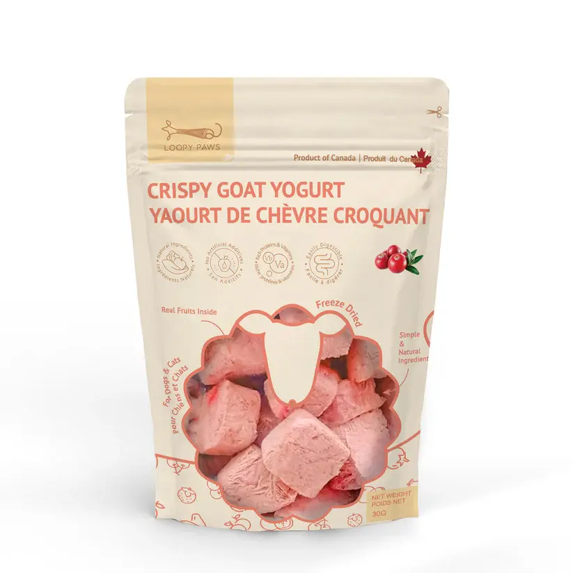 Loopy Paws Crispy Goat Yogurt Chunk