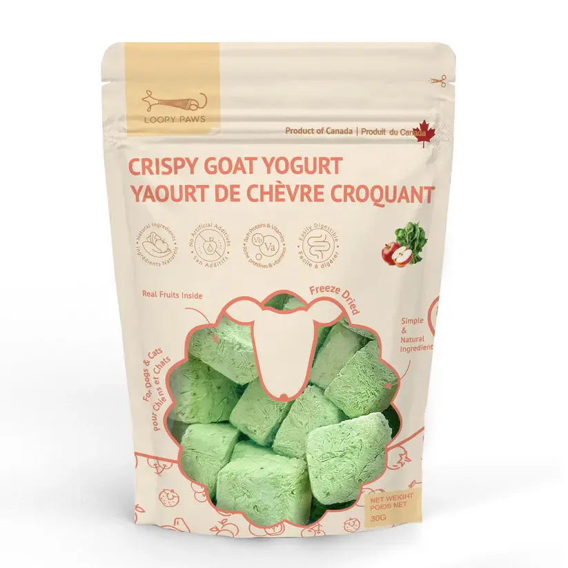 Loopy Paws Crispy Goat Yogurt Chunk