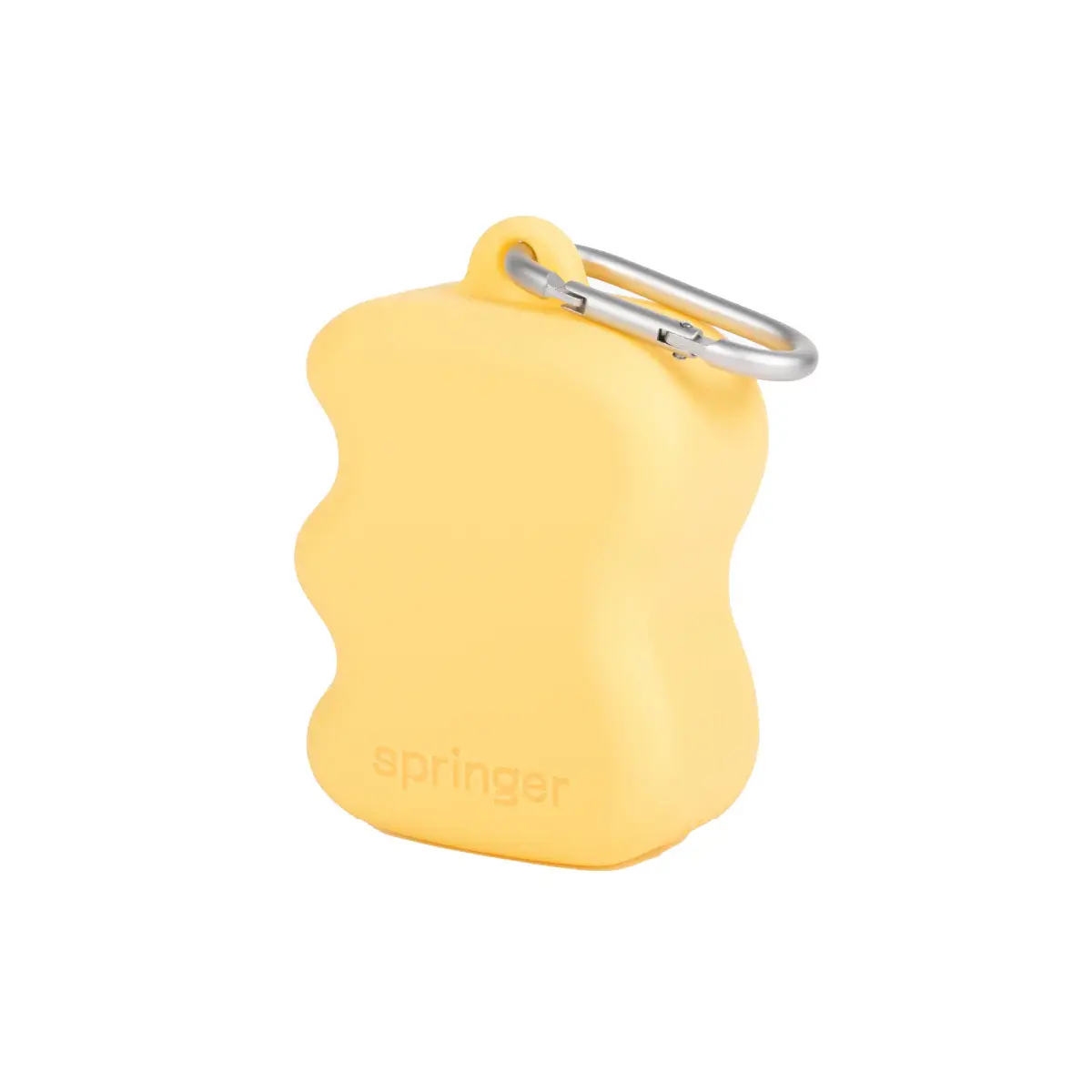 Springer Squeeze Silicone Dog Treat Dispenser - Yellow