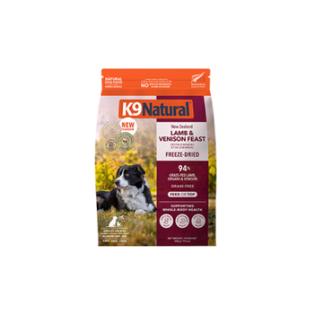 K9 Naturals Lamb & Venison Feast Freeze Dried Dog Food 500 g