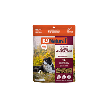 K9 Naturals Lamb & Venison Feast Freeze Dried Dog Food 100 g