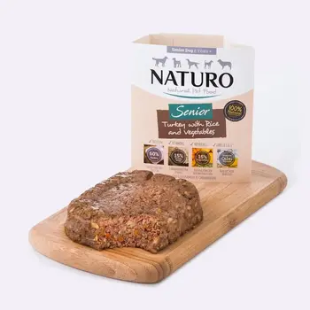 Naturo Pet Food Naturo Senior Dog Turkey with Rice & Vegetables 400g