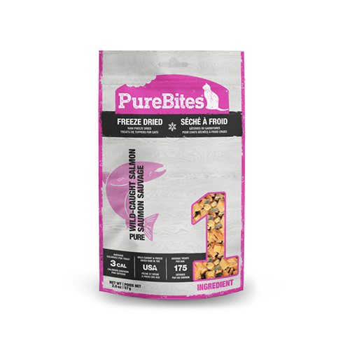 Pure Bites Wild Pacific Salmon Freeze-Dried Cat Treats 57g
