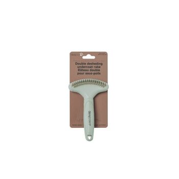 dexypaw Double Desheding Undercoat Rake