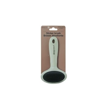 dexypaw Metal Bristle Slicker Brush - Medium