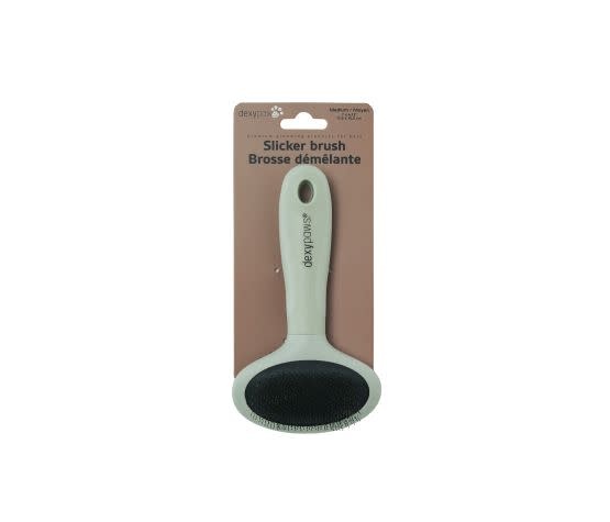 dexypaw Metal Bristle Slicker Brush - Medium