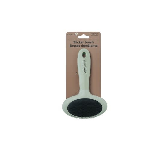 dexypaw Metal Bristle Slicker Brush - Large