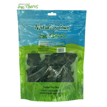Nature's Own Kangaroo Heart Dog Chew 227g