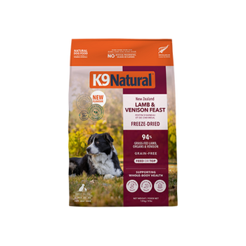 K9 Naturals Lamb & Venison Feast Freeze Dried Dog Food 1.8 kg