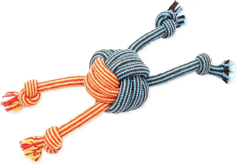 Mammoth Monkey Fist w/4 Rope Ends, Small 10"