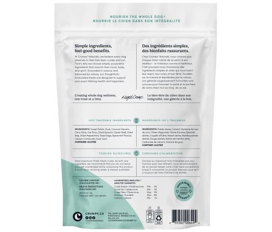 Crumps Fresh Bites, Spearmint 207g