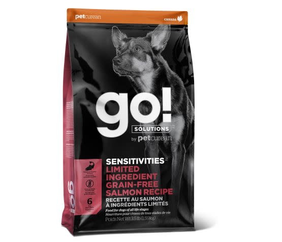 PetCurean Sensitivities Lid Grain Free Salmon Recipe For Dog 3.5 Lbs