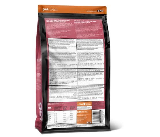 PetCurean Sensitivities Lid Grain Free Salmon Recipe For Cat 3 Lbs
