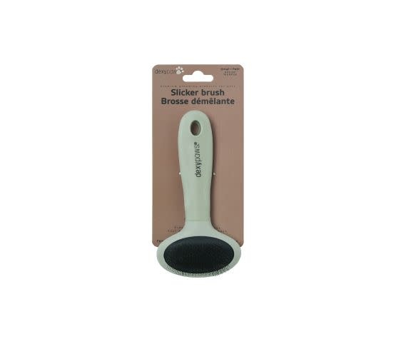 dexypaw Grooming Metal Bristle Slicker Brush - Small