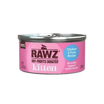 Rawz Natural PetFood Kitten Chicken & Tuna Wet Cat Food