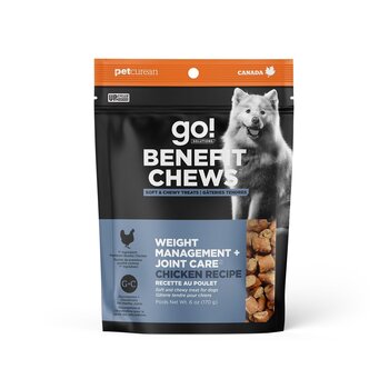PetCurean Weight Management + Joint Care Chicken Recipe Soft & Chewy Treat For Dog 170g