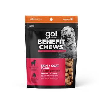 PetCurean Skin + Coat Lamb Recipe Soft & Chewy Treat For Dog 170g