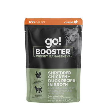 PetCurean Booster Weight Management Shredded Chicken And Duck In Broth For Cat