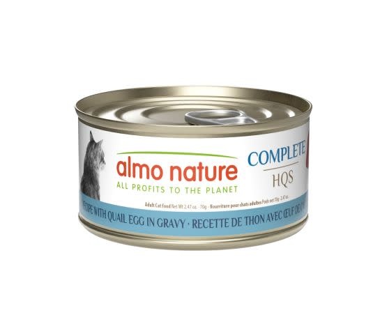 Almo Nature Tuna And Quail Eggs In Gravy