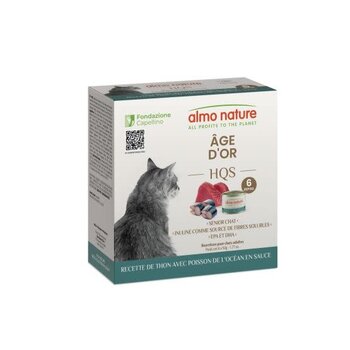 Almo Nature Golden Age Formula - Tuna Recipe With Ocean Fish In Gravy