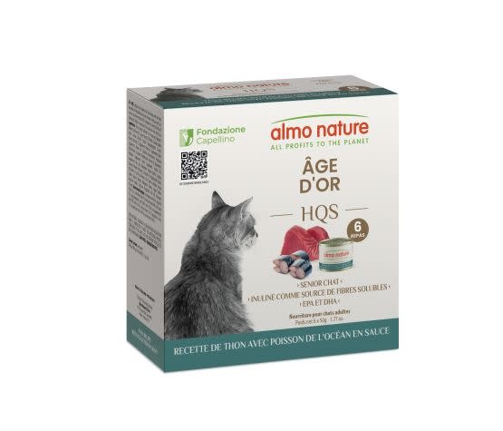 Almo Nature Golden Age Formula - Tuna Recipe With Ocean Fish In Gravy