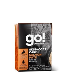 PetCurean Skin + Coat Care Salmon Pâté For Cats 4oz