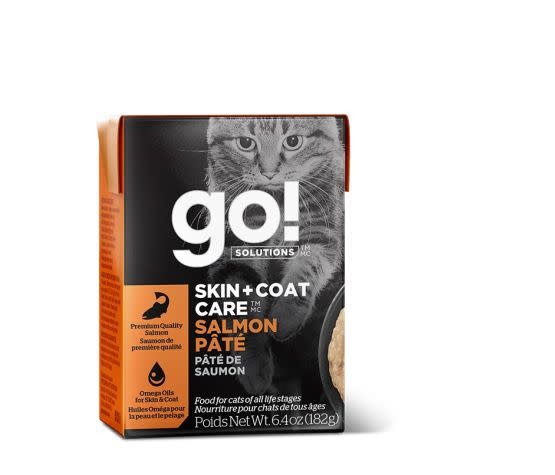 PetCurean Skin + Coat Care Salmon Pâté For Cats 4oz