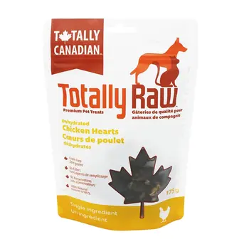 Totally Raw Pet Food Chicken Heart Treat – 175g