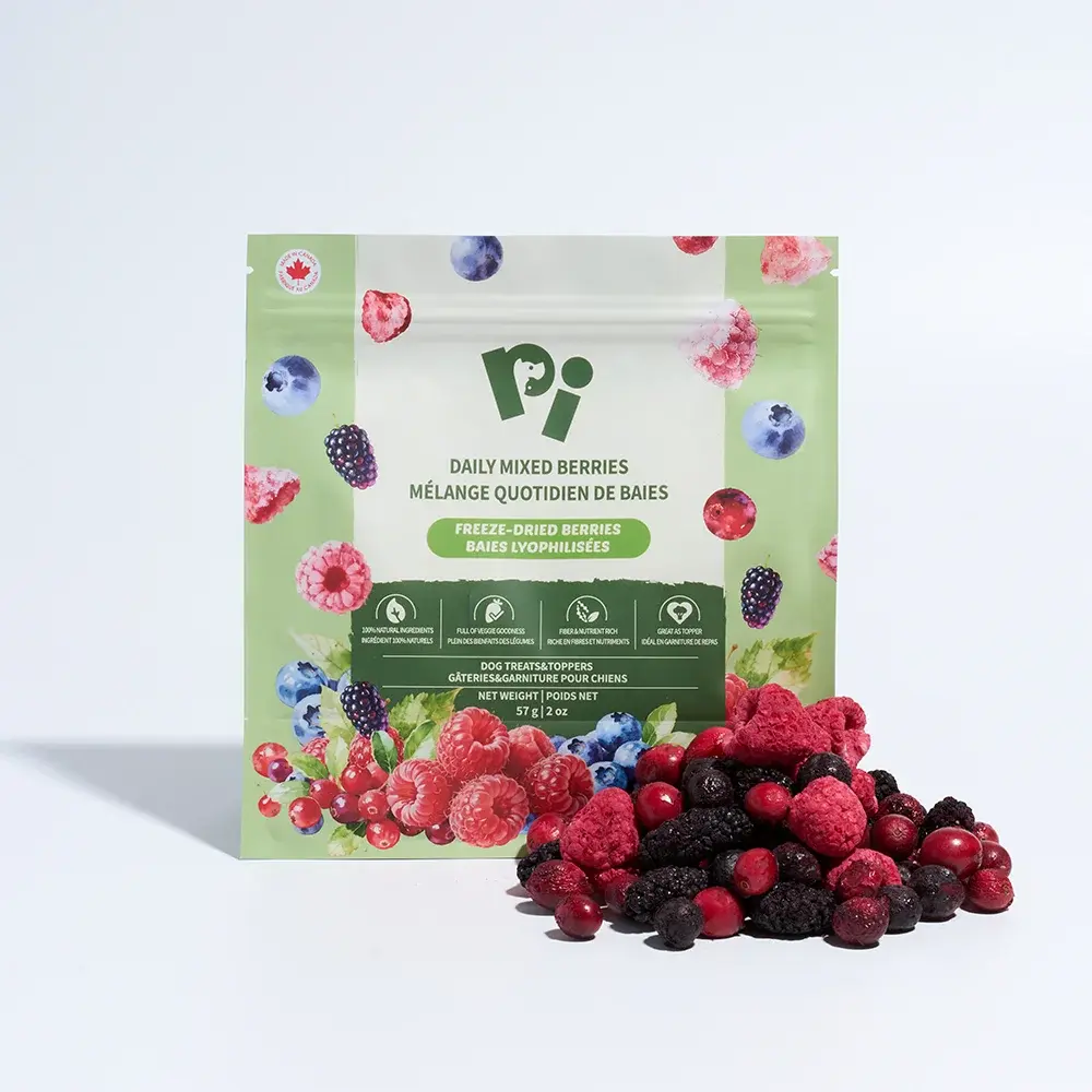 PI Pet Food Freeze-dried Meal Topper Daily Mixed Berries 57g